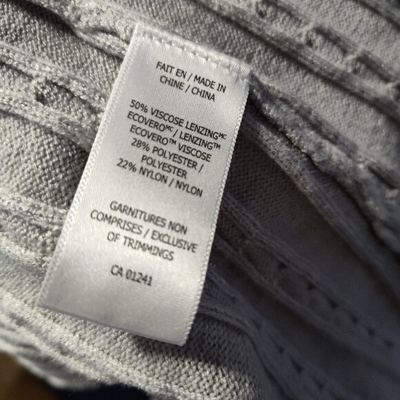 Fitted Ribbed Cable Knit Dress - Picture 11 of 12